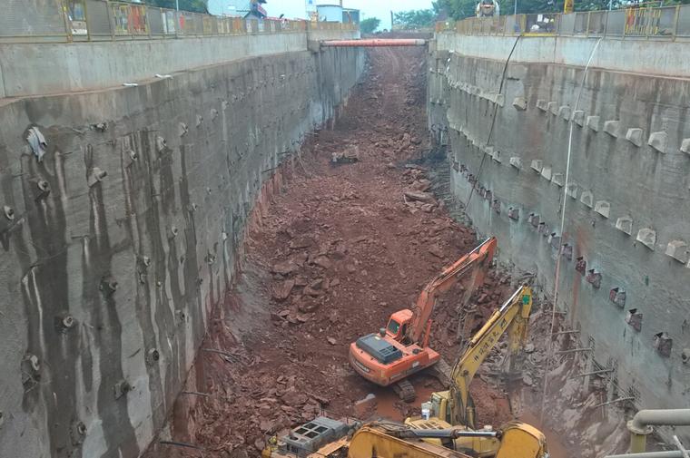 Cellar Rock Breaking